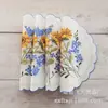 Girasol Pastoral Serie Girasol Tapete para Plato Manteles Individuales Tapete Decorativo Estilo Chino Nuevo Manteles Individuales Tapetes para Platos