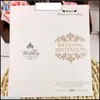 Fabricante de Tarjetas de Invitación y Sobres al por Mayor, Invitaciones de Gama Alta, Mano de Obra Exquisita, Impreso con Logo de Lámina Dorada