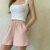 Traje Deportivo Casual para Estudiantes, Shorts Sueltos de Manga Corta con un Conjunto Completo de Trajes de Verano de Dos Piezas a la Moda para Mujer