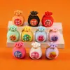 Bolsa de la Suerte de Dibujos Animados Yunmeng Serie Accesorios de Aleación DIY Llavero para Teléfono Móvil Decoración de Coche Manualidades de Bolsa Sorpresa