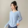 Conjunto de Pilates Suelto Otoño 2026 para Mujer, Top Deportivo Adelgazante de Manga Larga, Conjunto de Dos Piezas Transpirable para Entrenamiento de Yoga