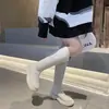 Nuevos Zapatos Otoño/Invierno 2026 Mujer Parte Superior Flexible Botas Altas de Monta Planas Cómodas Versátiles Corte en V