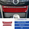 Adequado para 08-13 Honda Accord Modificação de Interior de Carro Painel de Conversão de CD Fibra de Carbono Adesivo Decorativo