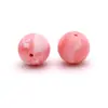 Cuentas de Silicona Redondas de 12 mm para Morder, Cuentas Sueltas Redondas Masticables, Accesorios para Collares DIY, Masticables de Grado Alimenticio