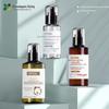 Três- cor oblíqua ombro garrafa de cobertura completa novo 100mlpet garrafa de plástico cosmético toner puro loção spray frasco