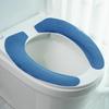 Almofada Universal para Assento de Vaso Sanitário, Capa de Vaso Sanitário Espessa para Quatro Estações, Anel Tricotado Lavável para Uso Doméstico, Antiderrapante