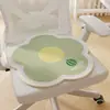 Cojín de asiento de verano hecho de seda helada y esponja, almohadilla antideslizante para silla para el hogar, dormitorio, oficina, cojín para silla de estar mucho tiempo, almohadilla para asiento de taburete