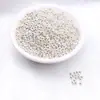Venta Directa de Fábrica Chapado en Cobre Oro 14K18K Alta Retención de Color Cuentas Redondas Sólidas Cuentas Brillantes Cuentas de Arroz Pulsera de Cuentas Hecha a Mano DIY