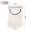 Organizador de Almacenamiento de Bolsas de Basura Organizador de Almacenamiento de Bolsas de Plástico para Cocina Montado en la Pared Cinta Mágica Bolsillo de Malla de Gran Capacidad Caja