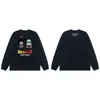 Bape Ape Head marca de moda unisex cuello redondo manga larga algodón estampado holgado chaqueta sudadera de otoño e invierno para hombre