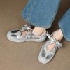 Mary Jane con Cordones de Cuero Genuino, Suela Gruesa, Aspecto Elegante, Cuadros, Deportivo, Tacón Medio, Punta Redonda para Mujer, Otoño 2025