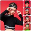 Diadema Hip-Hop para Niños, Diadema Deportiva de Moda para Niñas, Ropa Hip-Hop para Niños Super Cool, Accesorios de Baloncesto
