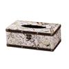 Caja de Pañuelos de Madera Retro Decoración del Hogar Caja de Papel Muebles para el Hogar Ecológicos Caja Decorativa para Mesa de Café Almacenamiento de Pañuelos para Restaurante