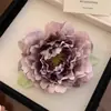 Grampo de cabelo flor de peônia vermelha presilha para franja adereços para fotos antigas modelador de cachos estilo estrangeiro grampo quebrado flor de cabelo acessórios de cabelo grampo de cabelo