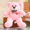 Little Red Book mesma gravata borboleta amor urso criativo Net urso de pelúcia vermelho boneca brinquedo de pelúcia Dia dos Namorados presente menina
