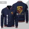Jaqueta Casaco Europeu 2023 Casual Esportivo Moda Japonesa Estilo Americano Zíper Masculino Fina Motocicleta Cor Sólida Jaqueta