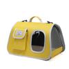 Bolsa para Gato Mascota Salida Portátil Bandolera Cómoda Transpirable Portátil Plegable Gato Mezcla Suministros para Mascotas