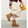Aumento Interno Sola Grossa Forro Peludo Quente Bota Duas Formas Birkenstock Botas de Neve Femininas 2026 Novas Botas Curtas de Pele de Inverno Sapatos de Algodão