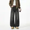 Jeans Vintage Lavados Urbanos de Moda Nuevos para Hombre de Verano, Pantalones Largos de Moda Retro Artísticos Estilo Hong Kong