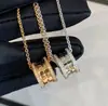 Versión Alta Collar de Cerámica Baojia para Mujer V Oro Oro Rosa Primavera Hombrecito Rojo Cadena para Cintura Clavícula Grande y Pequeña Caridad