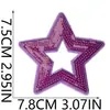 Parches Bordados de Moda Temáticos de Videojuegos con Estrellas y Elementos Vintage para Sudaderas, Mochilas, Termoadhesivos, Tela de Decoración Hecha a Mano