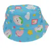 Sombrero de pescador para niños transfronterizo verano nuevo sombrero para el sol sombrero con estampado de dibujos animados sombrero para el sol para bebé venta al por mayor T492