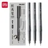 Pluma Deli Xiuli Se Puede Rellenar con Tinta, Gran Capacidad, Punta Flexible, Escritura Suave, Adecuada para Firmas de Oficina, Caligrafía de Estudiantes y Práctica de Escritura