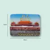 China Atracciones de Pekín Imán de Refrigerador China Ciudad Recuerdos de Viaje Resina Magnética Fabricante Venta al por Mayor Ideas Hechas a Mano