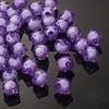 Miçangas Acrílicas Miçangas Quadradas Acrílicas Poligonais em Miçangas DIY Caixa de Lenços Material de Miçangas Artesanais para Crianças