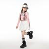 Traje de dança jazz meninas jazz crianças hip hop show desempenho traje rua dança infantil moda traje hiphop terno outono