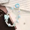 Pulsera Estuche para Teléfono Móvil Pulsera Corta Lazo de Gama Alta Pulsera DIY Hecha a Mano Cadena de Perlas Accesorios para Mujer Venta al por Mayor