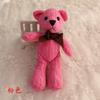 Muñeco de Peluche Oso Piña Grande de 20 cm Corbata de Moño Cinta Oso Oso Piña Lindo de Corea Regalo de Acompañamiento Disponible