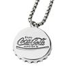 Joias Europeias e Americanas Tampa de Garrafa de Coca-Cola Colar Masculino Versátil Luxo Leve Nicho Hip Hop Aço Titânio Corrente para Clavícula Colar de Casal Atacado
