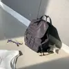 Mochila de gran capacidad estilo coreano con tapa abatible, nueva bolsa casual de nailon de doble hombro 2026, mochila escolar deportiva para estudiantes, moderna y versátil