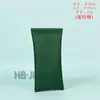 Bolsa de cuero para gafas de alta gama cierre automático de resorte bolsa para gafas de sol bolsa de almacenamiento de moda bolsa para gafas de sol con lámina de acero