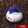 Borla Corta Gorda de 8cm Decoración Colgante de Borla 32 Colores Marcador de Seda Helada Disco U Pequeña Decoración Colgante de Borla Fabricante de Ropa Venta al por Mayor
