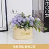 Flor Artificial Planta Verde Pequenos Enfeites Entrada Sala de Estar Decoração de Casa Mesa de Escritório Aparador Decoração Floral
