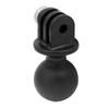 Feichao Adecuado para Soporte de Cabeza de Bola Gopro13 Dji Insta360 Cabeza de Bola Panorámica/Inclinación Asiento de Cabeza de Bola de Tres Tarjetas de 1.0 pulgada