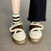 Fábrica de Zapatos Qidan Pantuflas de Algodón para Mujer Invierno Velcro Tacón de Bolsa Cálido Antideslizante Zapatos Pan Estudiantes Terciopelo Celebridad de Internet Zapatos de Algodón