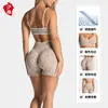 Conjunto deportivo de dos piezas teveo transfronterizo sin costuras para exteriores con bloques de color: sujetador deportivo, shorts, pantalones largos, conjunto de yoga, ropa de fitness, ropa de yoga
