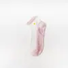 Medias de cristal para niños verano Joker finas Medias de margarita calcetines de barco bajos calcetines invisibles de tubo para mujer moda