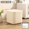 Lixeira Pequena Fofa para Mesa, Mini Novo Modelo 2025, Alto Valor Estético, Adequada para Casa, Dormitório, Sala de Estar, Lixeira de Armazenamento para Escritório