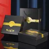 Caixa de Presente Exquisita Céu e Terra Caixa para Cinto com Padrão de Crocodilo Caixa de Embalagem Exquisita com Estampagem a Quente Caixa de Embalagem com Padrão de Crocodilo