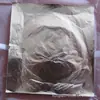Papel de Aluminio Plateado 14*14cm Imitación de Papel de Aluminio Plateado Papel de Aluminio Dorado Imitación de Aluminio Dorado Decoración Muebles Manualidades Joyería Papel de Aluminio Plateado 100 Hojas Transfronterizo