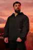 Roupa de proteção solar estilo americano YOUNG para corredores, cardigã masculino de manga longa, moletom esportivo para fitness, secagem rápida, respirável, elástico