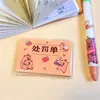 Caderno de Bolso Divertido com Recompensas e Punições Mini Tendência para Alunos Amigos Documento de Voucher de Recompensa e Punição