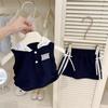 [Colección Traje para Niñas Algodón Clase 2] Ropa para Niños Verano Traje Estilo Extranjero Conjunto de Dos Piezas Dulce y Lindo Venta al Mayoreo