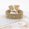 Pulsera de Correa con Borla de Remache de Estrella de Cinco Puntas, Pulsera Tejida de Estilo Étnico Colorido, Accesorios Transfronterizos de Estilo Mixto Multicolor