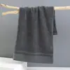 Conjunto de Toalhas de Presente de Algodão de Fibra Longa Toalha Espessa Absorvente Toalha de Banho Toalha Quadrada Presente para Adulto Conjunto de Três Peças Logo Personalizado