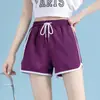 26 Pantalones Cortos Deportivos para Mujer Transfronterizos Verano Casual Sueltos de Pierna Recta Cintura Alta Adelgazantes de Tres Cuartos Yoga Pantalones Cortos Calientes